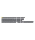 Keychron Dye-Sub PBT Dark Grey Full Set Keycaps (ISO-CH)