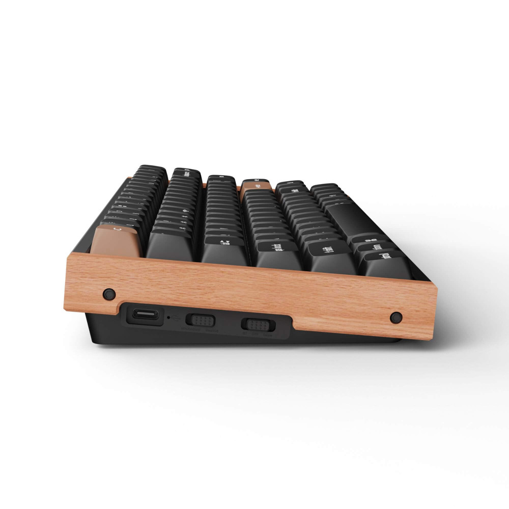 Keychron K2 HE ISO-CH – Clavier RVB sans fil 75 % avec commutateurs magnétiques