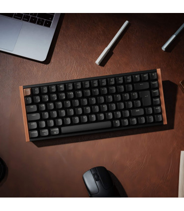 Keychron K2 HE ISO-CH – Clavier RVB sans fil 75 % avec commutateurs magnétiques