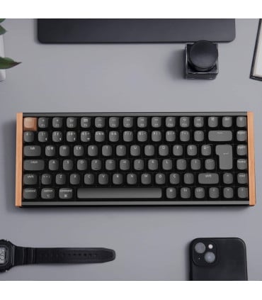 Keychron K2 HE ISO-CH – 75% Wireless RGB Tastatur mit Magnet-Switches