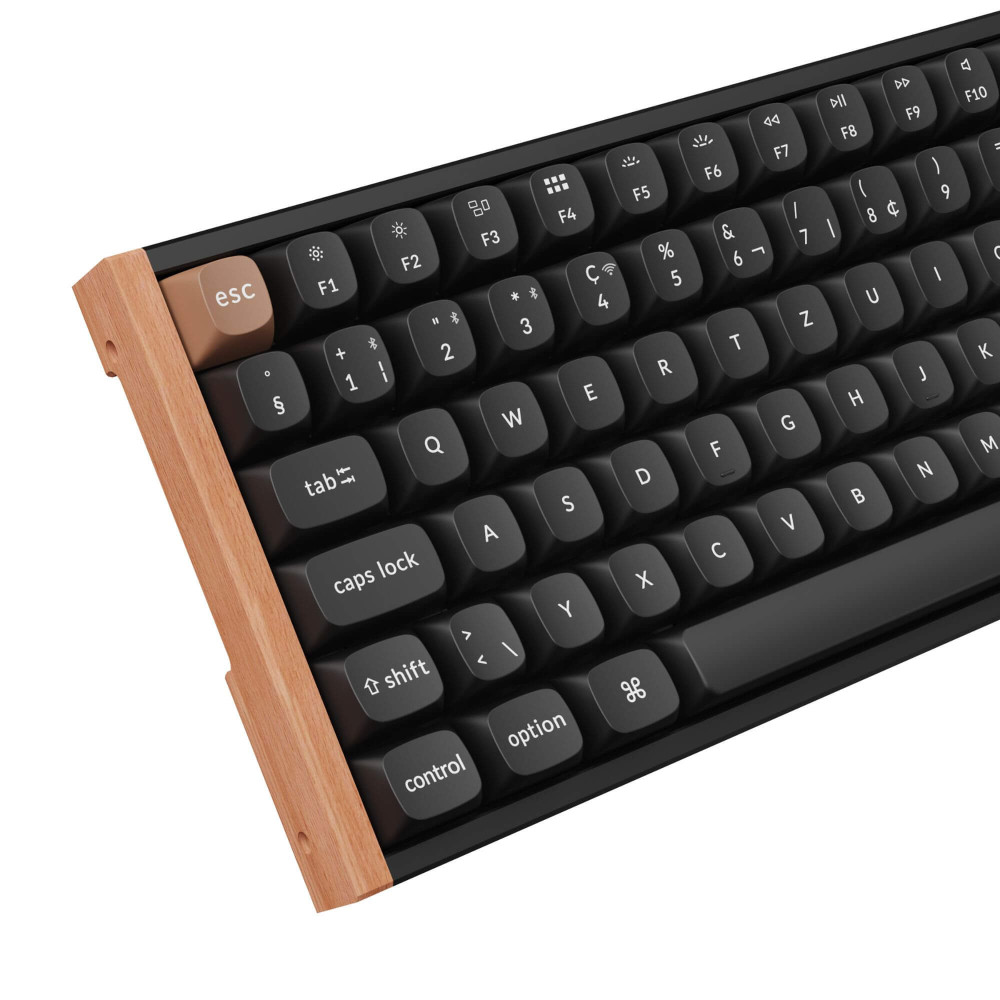 Keychron K2 HE ISO-CH – Clavier RVB sans fil 75 % avec commutateurs magnétiques