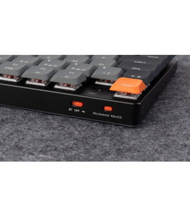 Keychron K5 QMK V2 ISO-CH – Clavier mécanique plat avec VIA/QMK