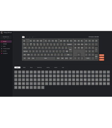 Keychron K5 QMK V2 ISO-CH – Clavier mécanique plat avec VIA/QMK