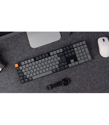 Keychron K5 QMK V2 ISO-CH – Flache mechanische Tastatur mit VIA/QMK