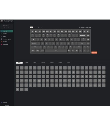 Keychron K3 QMK (Version 3) – Clavier mécanique ultra-mince avec QMK et RGB