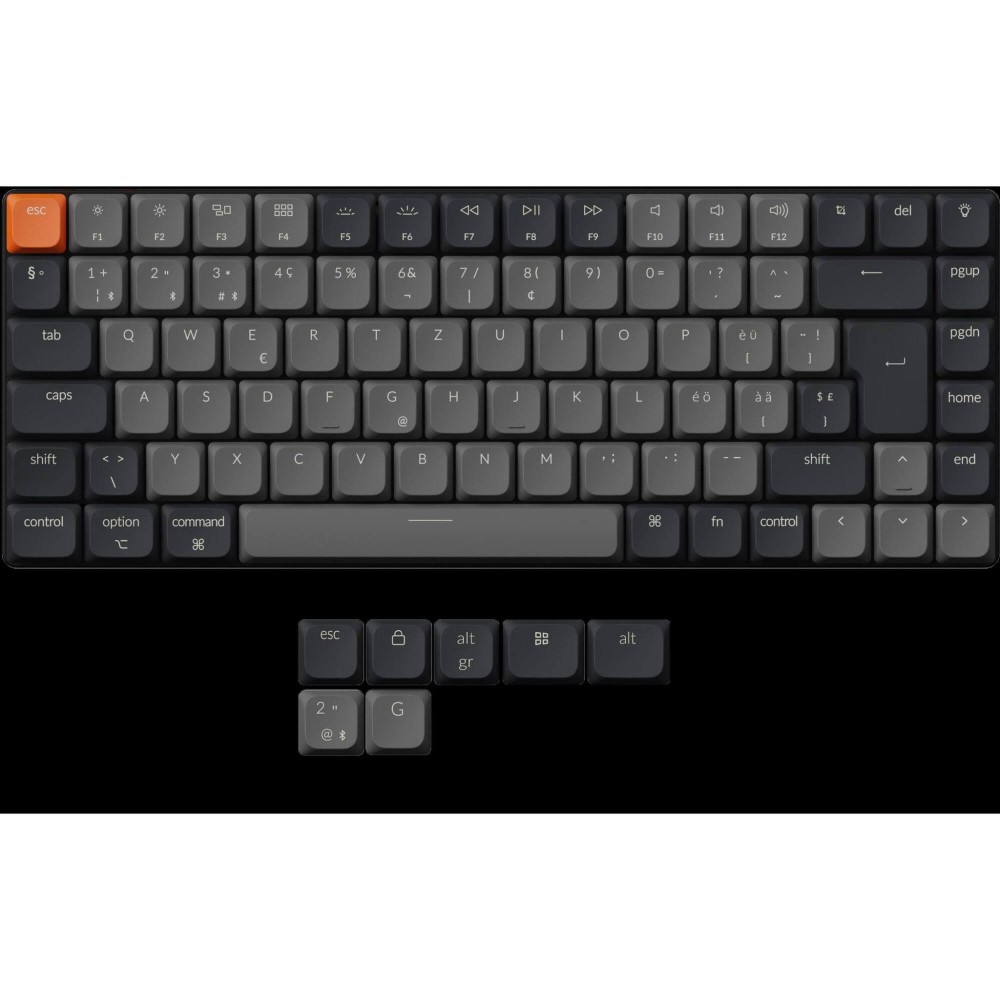 Keychron K3 QMK (Version 3) – Clavier mécanique ultra-mince avec QMK et RGB