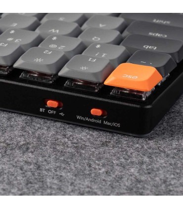 Keychron K3 QMK (Version 3) – Clavier mécanique ultra-mince avec QMK et RGB