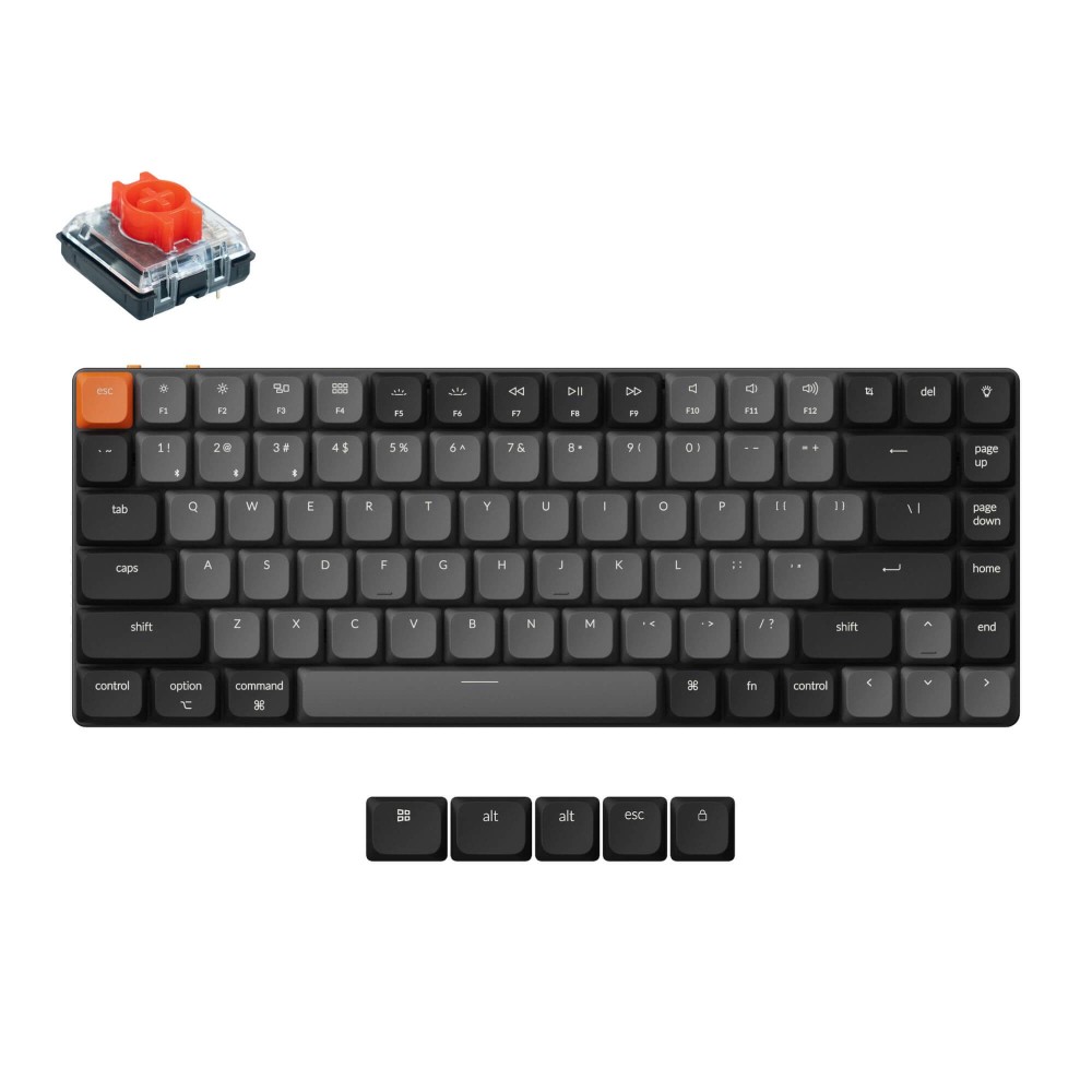 Keychron K3 QMK (Version 3) – Clavier mécanique ultra-mince avec QMK et RGB