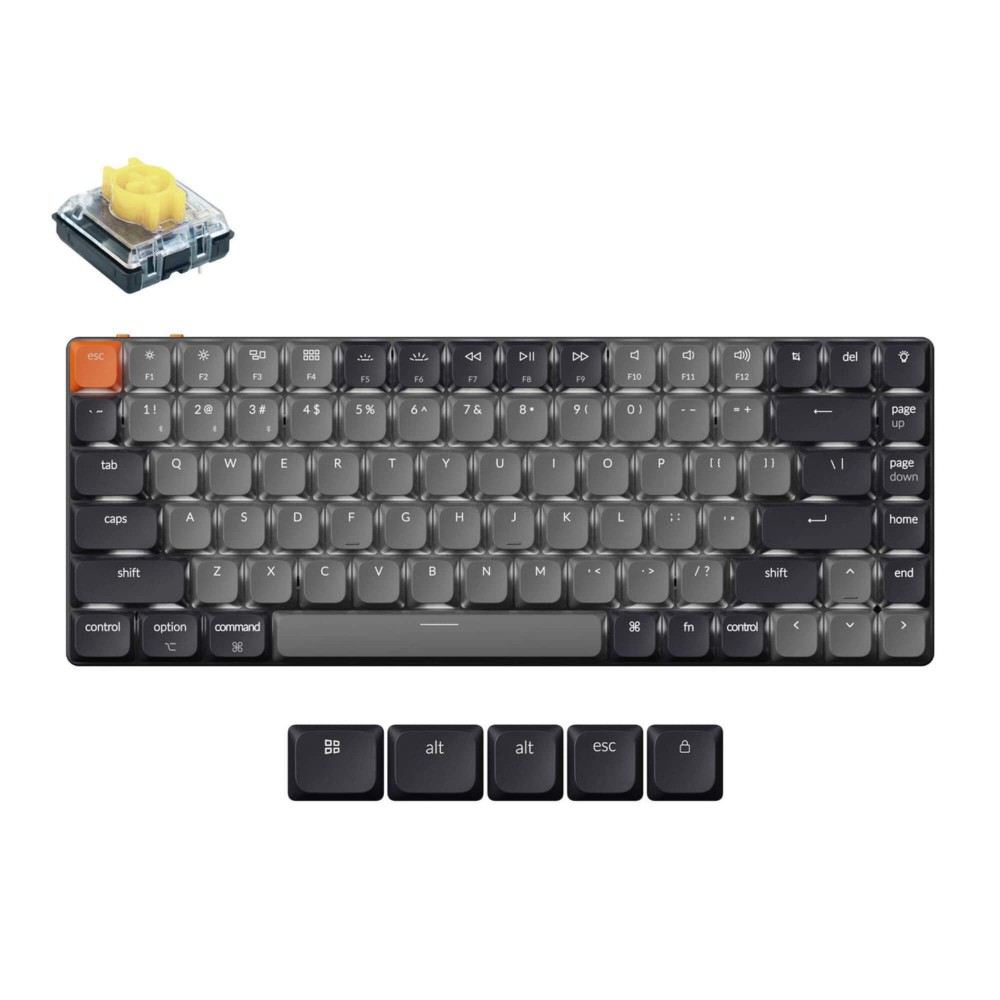 Keychron K3 QMK (Version 3) – Clavier mécanique ultra-mince avec QMK et RGB