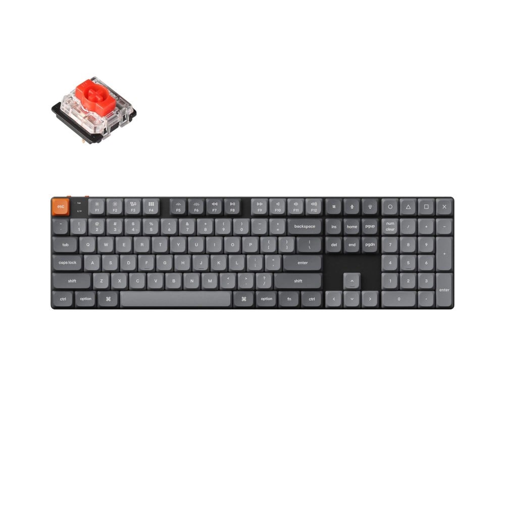 Keychron K5 Max ANSI – Low Profile Wireless Tastatur mit QMK/VIA
