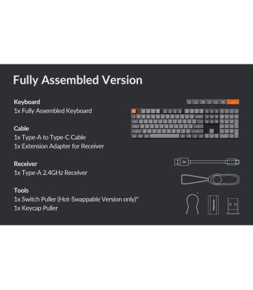 Keychron K5 Max ANSI – Clavier sans fil à profil bas avec QMK/VIA