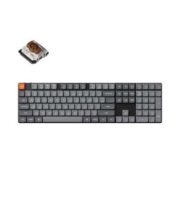 Keychron K5 Max ANSI – Clavier sans fil à profil bas avec QMK/VIA