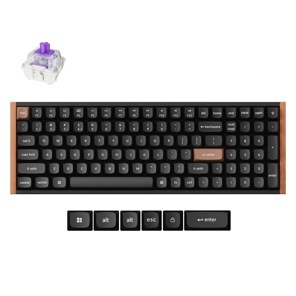 Keychron K4 HE – Kompakte Wireless Tastatur mit Magnet-Schaltern