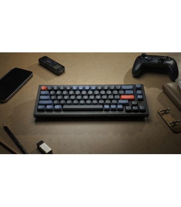 Keychron Q2 Black QMK Blue Switch (ANSI) avec bouton