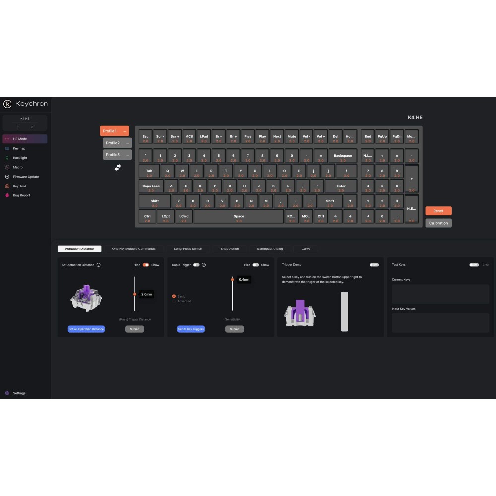 Keychron K4 HE – Kompakte Wireless Tastatur mit Magnet-Schaltern