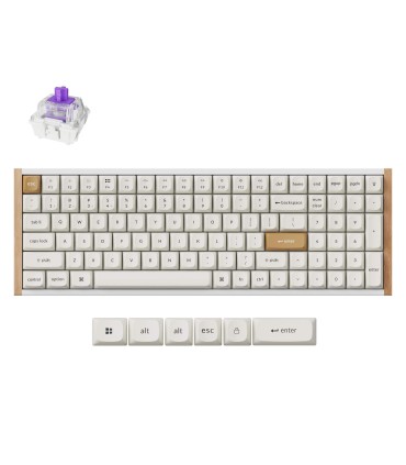 Keychron K4 HE – Clavier sans fil compact avec commutateurs magnétiques