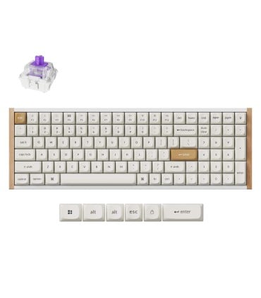 Keychron K4 HE – Kompakte Wireless Tastatur mit Magnet-Schaltern