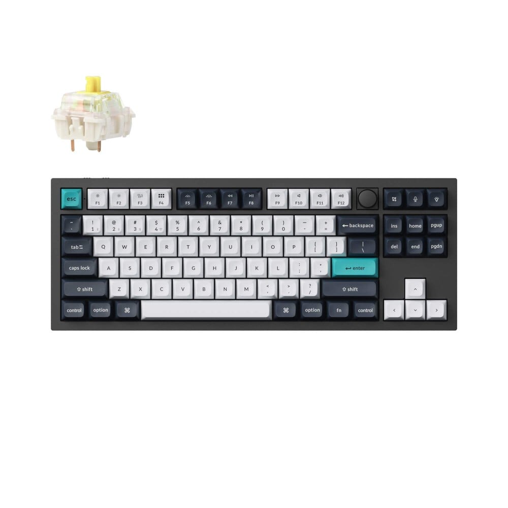 Keychron Q3 Max Carbon Black QMK Banana Switch (ANSI)