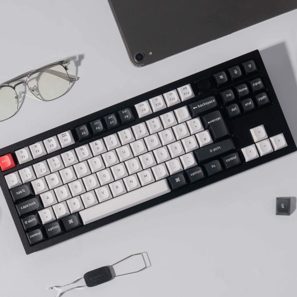 Keychron Q3 HE ISO-CH – Kabellose TKL mit Rapid Trigger & Launcher
