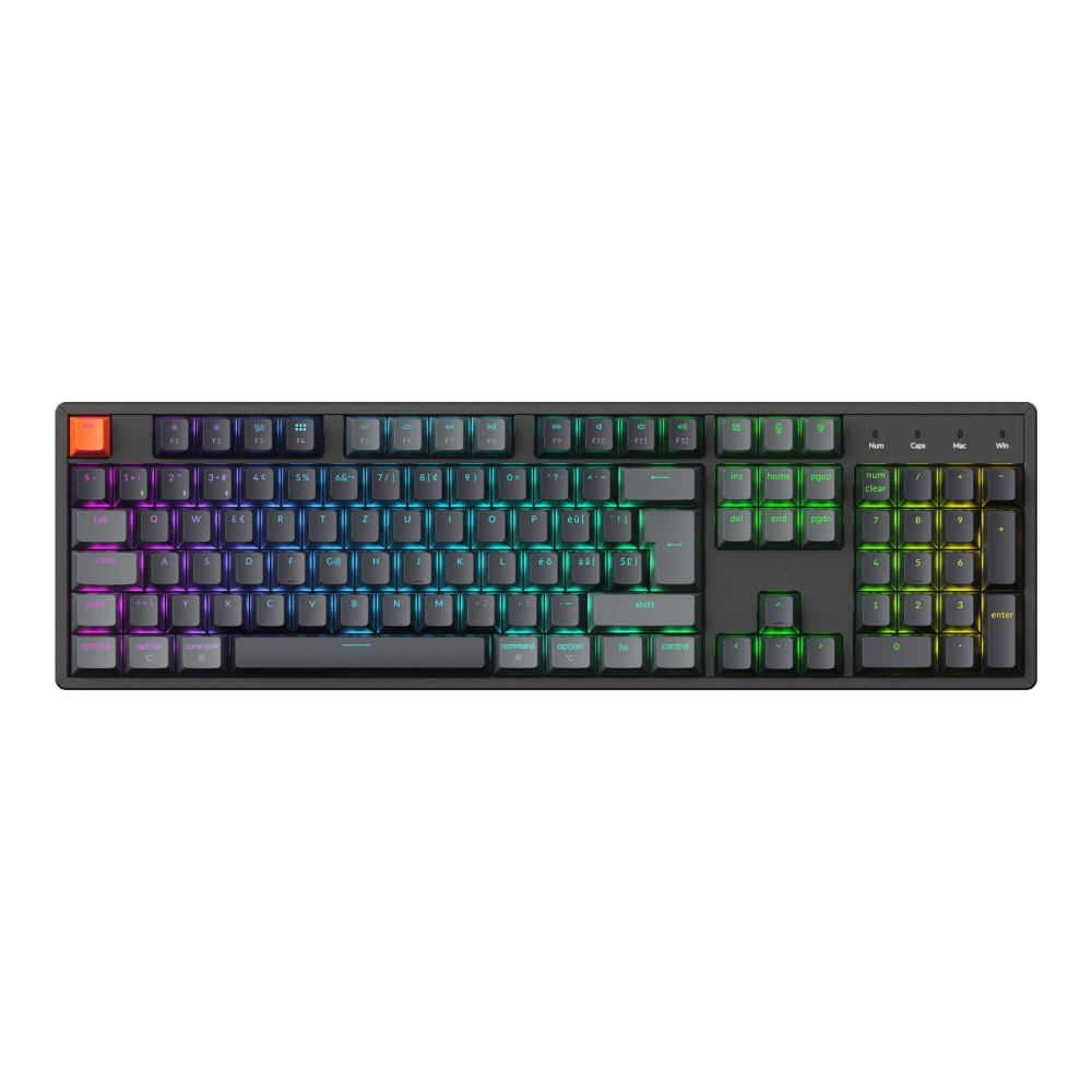 Keychron K10 QMK Version 2 ISO-CH – Wireless 100% Keyboard
