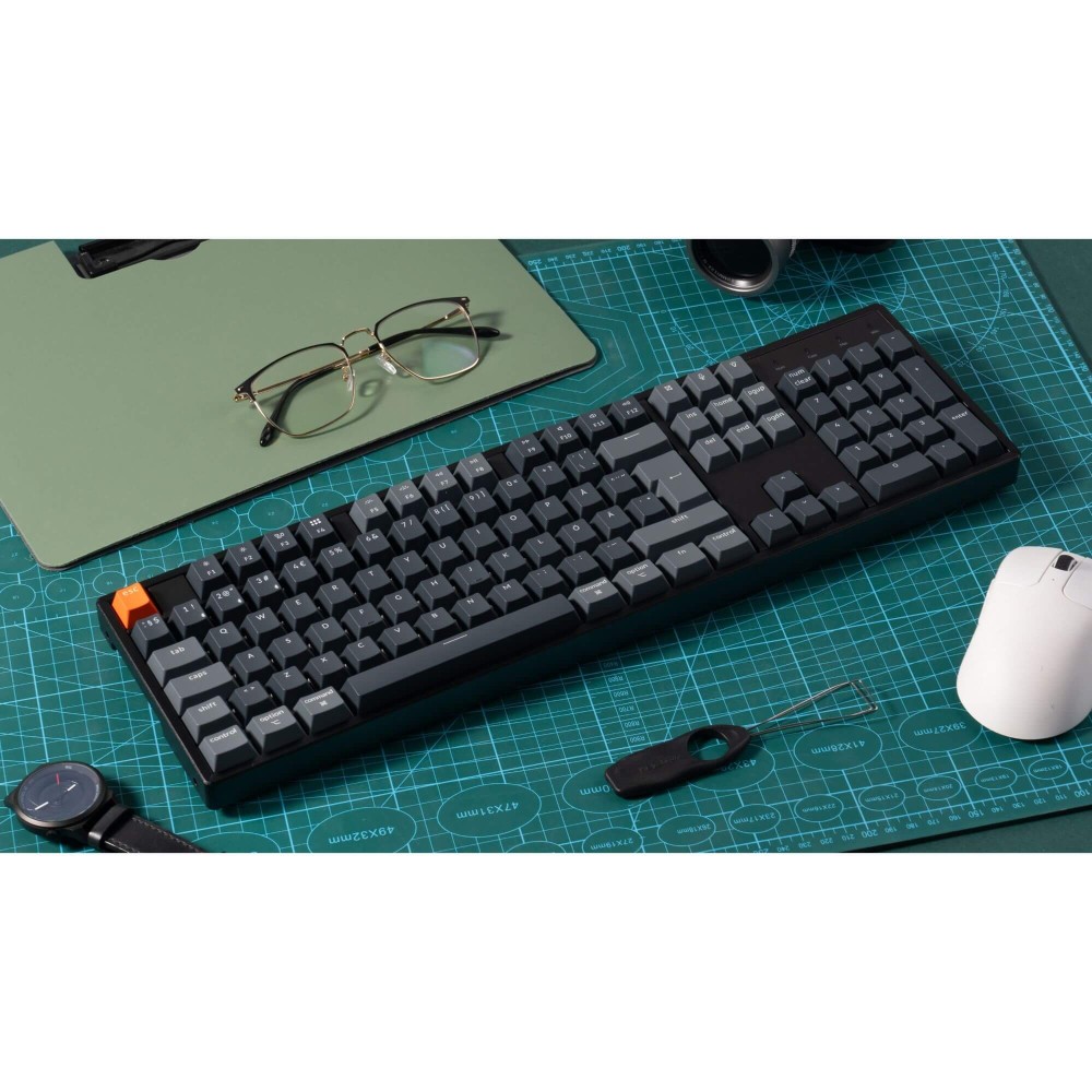 Keychron K10 QMK Version 2 ISO-CH – Clavier 100 % sans fil