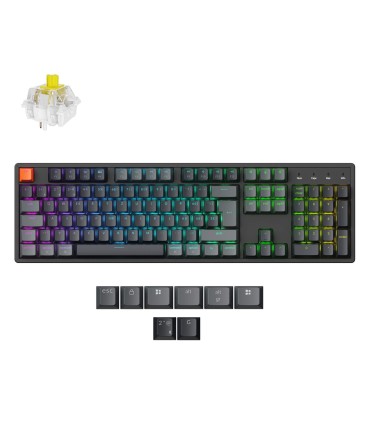 Keychron K10 QMK Version 2 ISO-CH – Wireless 100% Keyboard