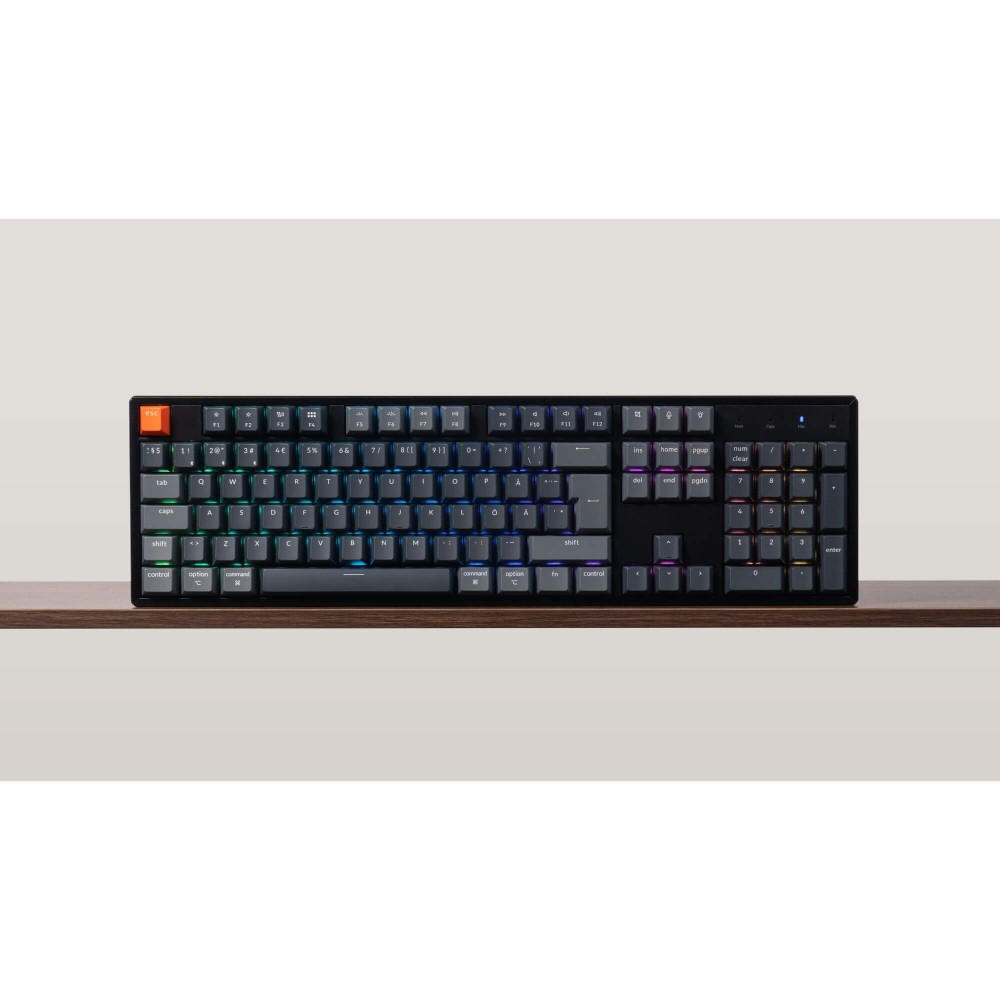 Keychron K10 QMK Version 2 ISO-CH – Wireless 100% Keyboard
