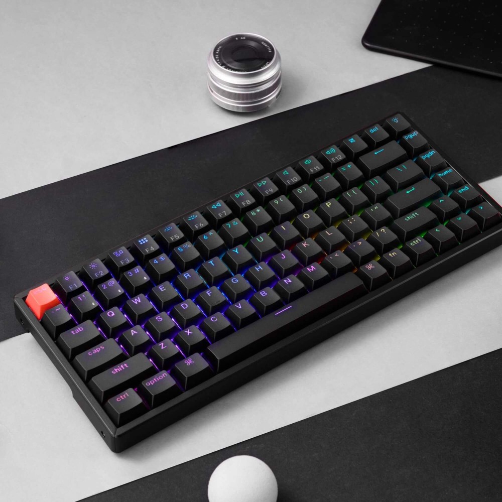 Keychron K2 V3 ANSI – Clavier sans fil QMK à 75 % avec remplacement à chaud
