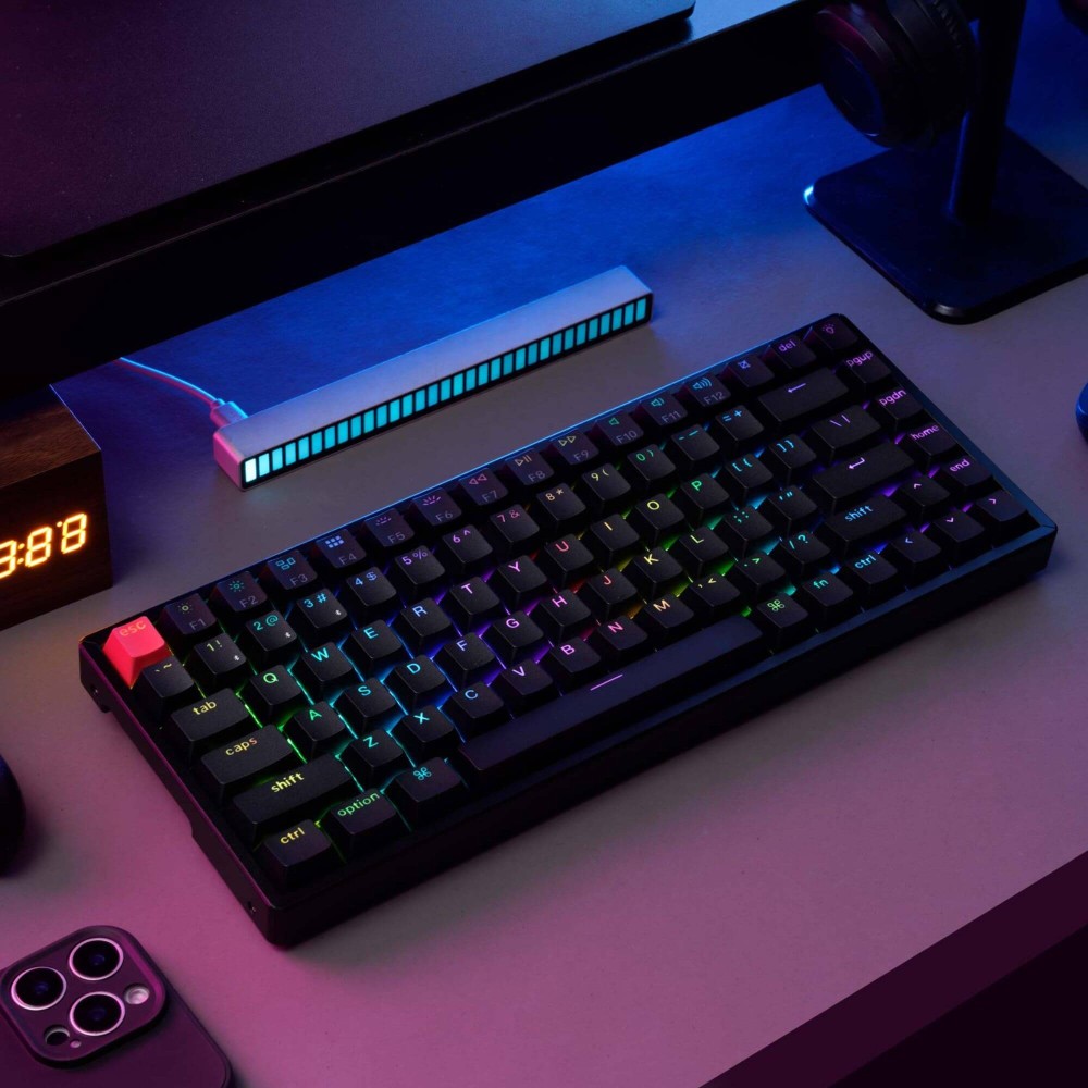 Keychron K2 V3 ANSI – 75 % QMK Wireless Tastatur mit Hot-Swap