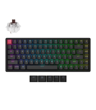 Keychron K2 V3 ANSI – Clavier sans fil QMK à 75 % avec remplacement à chaud