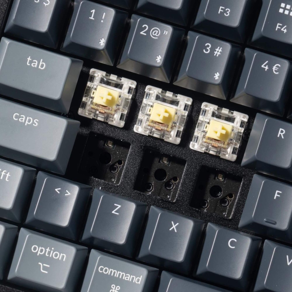 Keychron K2 V3 mit Alu‑Frame, Wireless, VIA & QMK und ISO-CH Layout