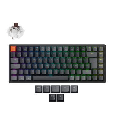 Keychron K2 V3 mit Alu‑Frame, Wireless, VIA & QMK und ISO-CH Layout