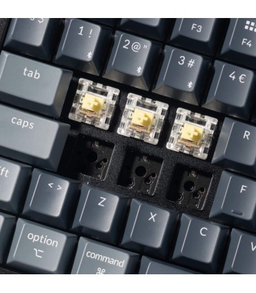 Keychron K2 V3 mit Alu‑Frame, Wireless, VIA & QMK und ISO-CH Layout