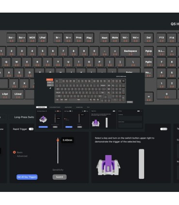 Keychron Q6 HE – Magnetische 100%-Tastatur mit Rapid Trigger & Wireless
