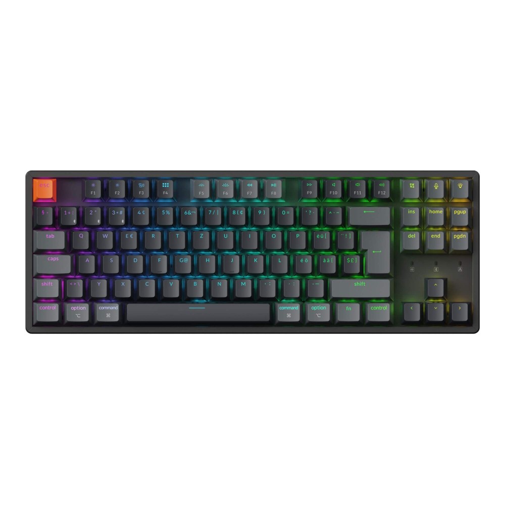 Keychron K8 V2 ISO-CH – Wireless & Hot-Swap Keyboard with RGB & QMK