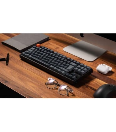 Keychron K8 V2  ISO-CH – Kabellose & Hot-Swap Tastatur mit RGB & QMK