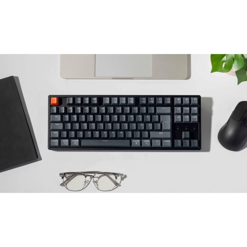 Keychron K8 V2 ISO-CH – Wireless & Hot-Swap Keyboard with RGB & QMK