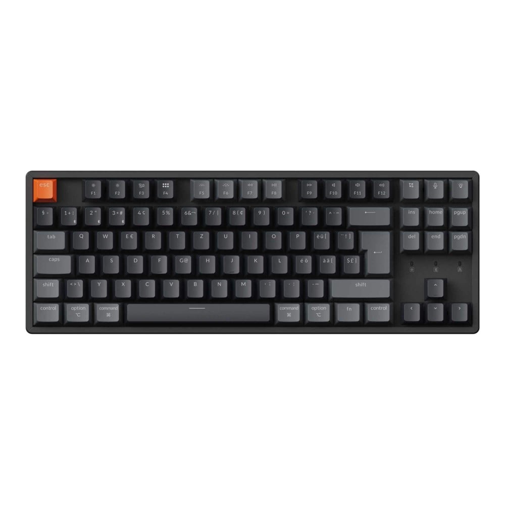 Keychron K8 V2 ISO-CH – Wireless & Hot-Swap Keyboard with RGB & QMK