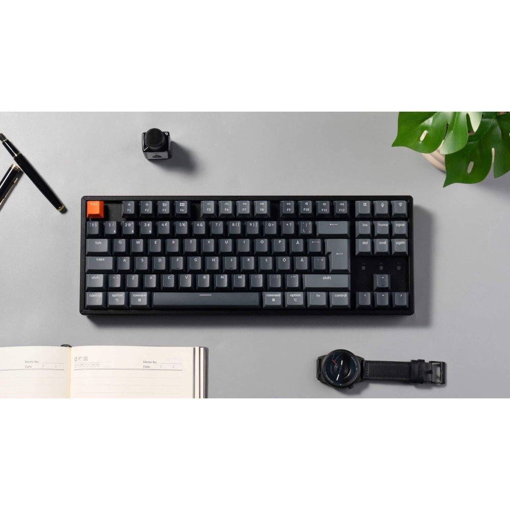 Keychron K8 V2 ISO-CH – Wireless & Hot-Swap Keyboard with RGB & QMK