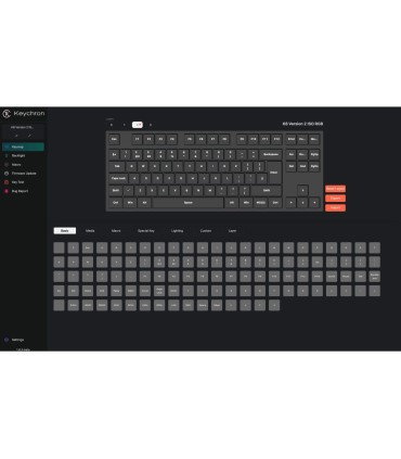 Keychron K8 V2 ISO-CH – Wireless & Hot-Swap Keyboard with RGB & QMK