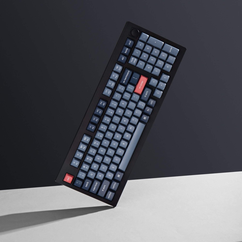 Keychron V5 Max – Clavier sans fil 96 % avec QMK/VIA et support de joint