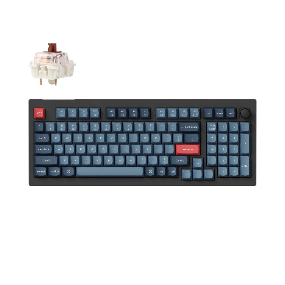 Keychron V5 Max Black Brown Switch (ANSI) w/Knob