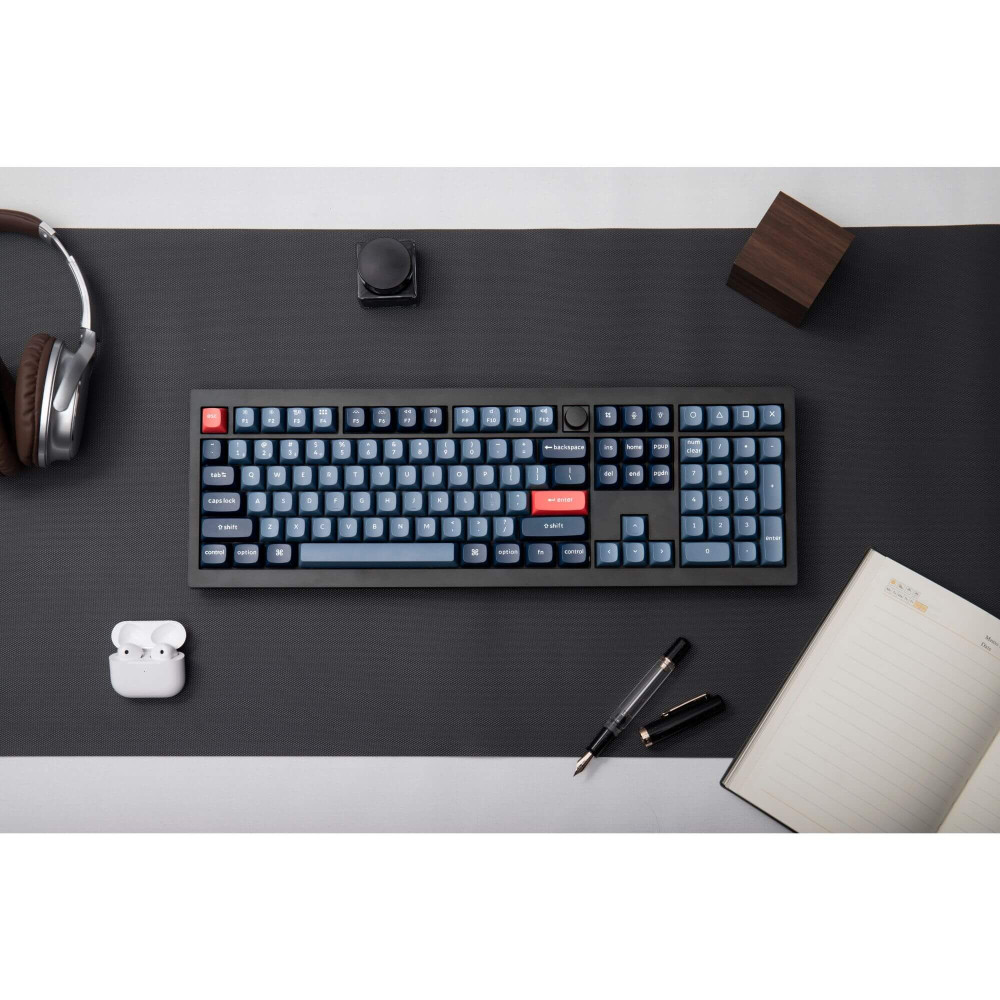 Keychron V6 Max – Clavier mécanique sans fil QMK avec disposition pleine grandeur