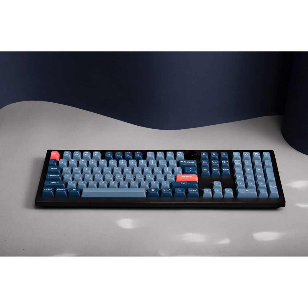 Keychron V6 Max – Kabellose mechanische QMK-Tastatur mit Full-Size-Layout