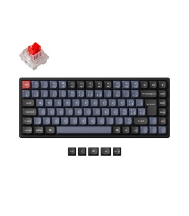 Keychron K2 Pro ISO-CH – Clavier à 75 % avec QMK/VIA et remplaçable à chaud