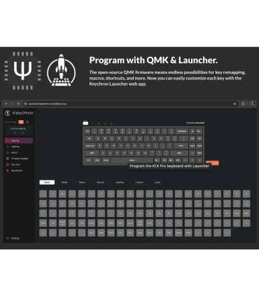 Keychron K2 Pro ANSI – 75 %-Tastatur mit QMK, VIA & Hot-Swap
