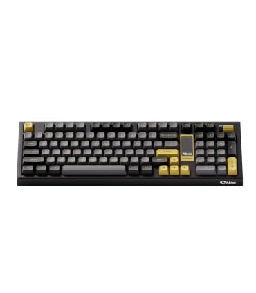 AKKO 5098B Black & Gold – ANSI keyboard with TFT screen and Gasket mount