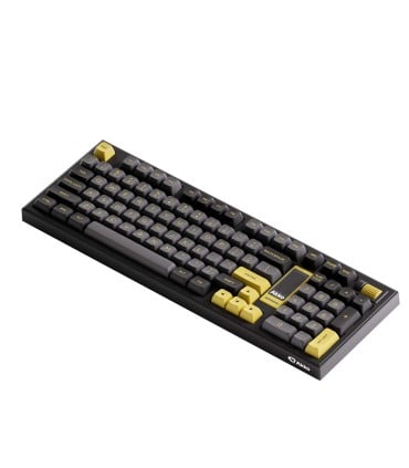 AKKO 5098B Black & Gold – ANSI keyboard with TFT screen and Gasket mount