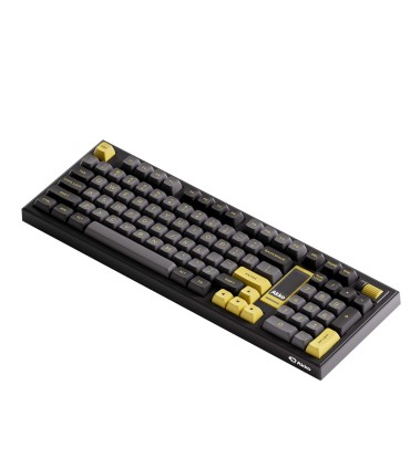 AKKO 5098B Black & Gold – Clavier ANSI avec écran TFT et support de joint d’étanchéité