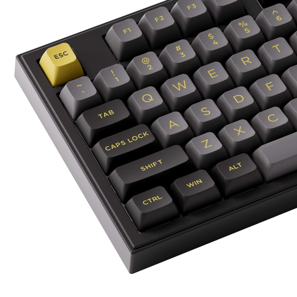 AKKO 5098B Black & Gold – Clavier ANSI avec écran TFT et support de joint d’étanchéité